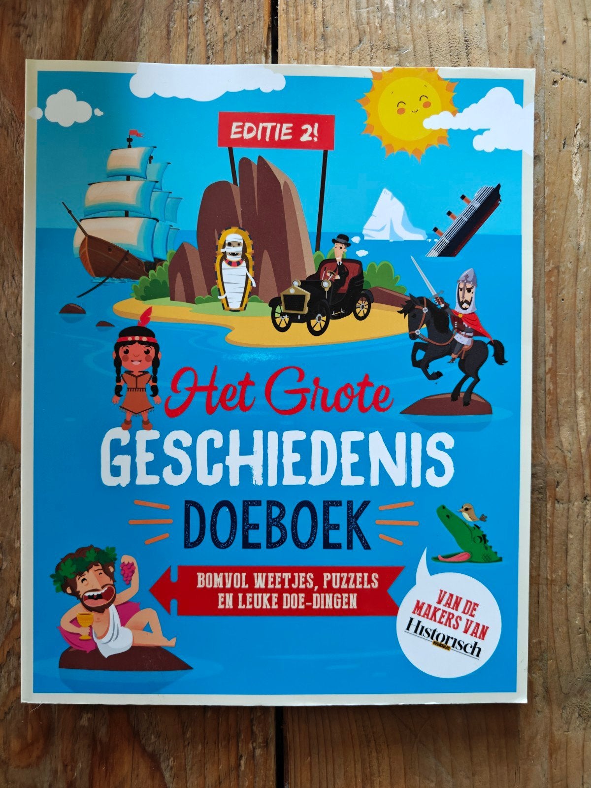 Het grote geschiedenis Doeboek., Ophalen of Verzenden, Zo goed als nieuw, Non-fictie