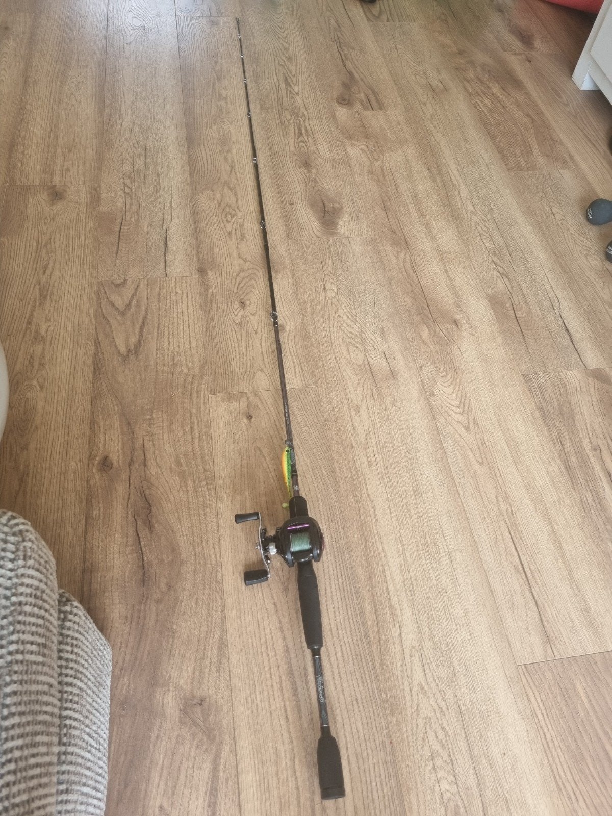 abdu garcia baitcasting set, Ophalen, Zo goed als nieuw, Complete set