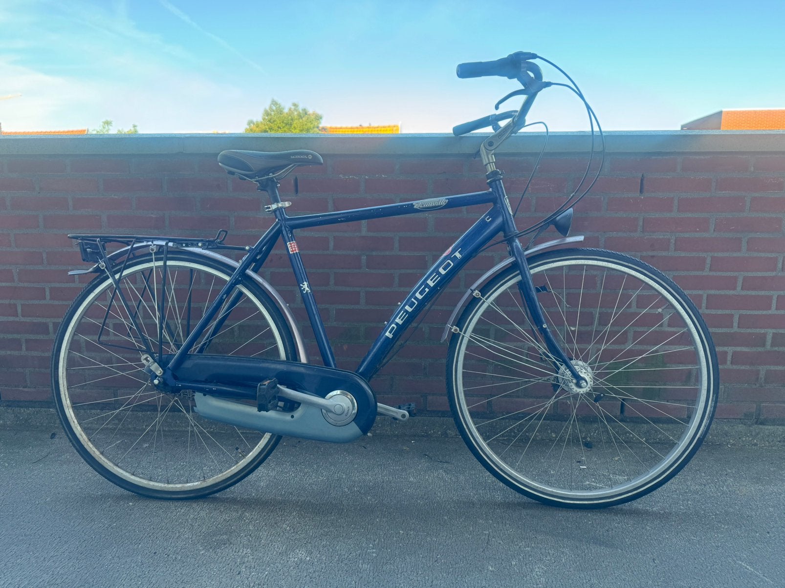Herenfiets 28”, Versnellingen, Zo goed als nieuw, 57 tot 61 cm, Ophalen