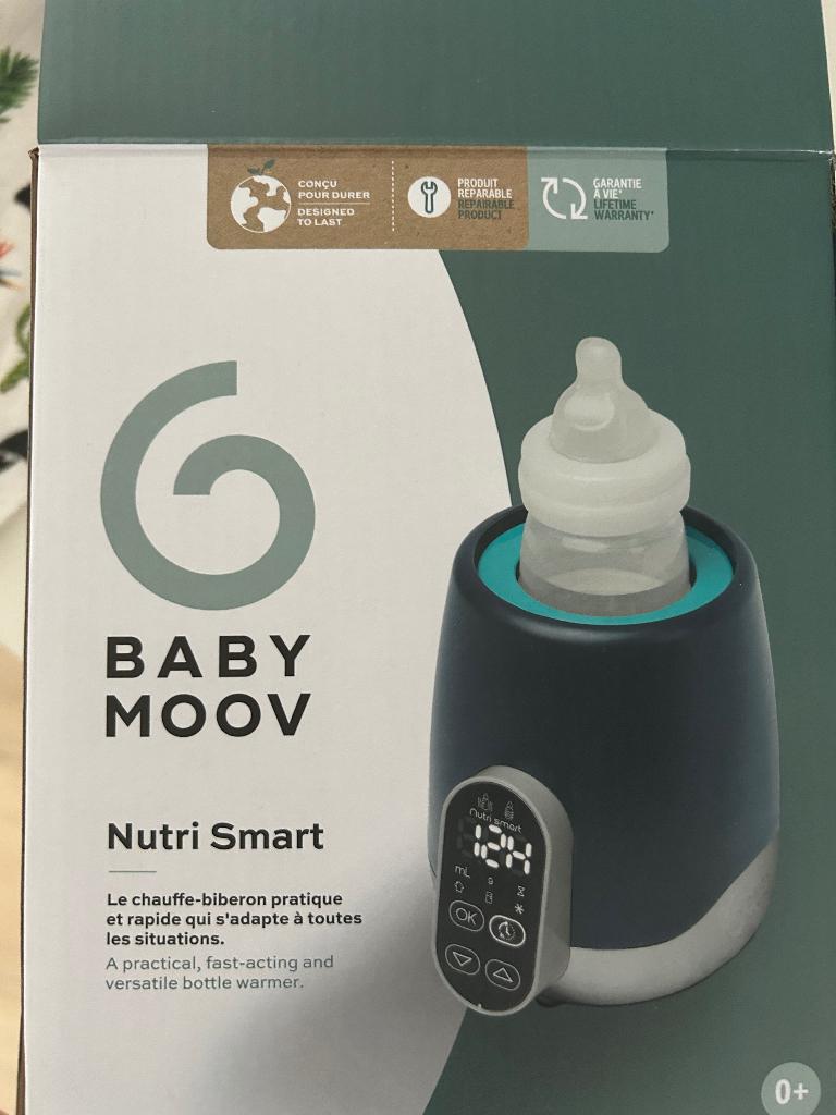 Babymoov Nutrismart flessenverwarmer, Ophalen of Verzenden, Zo goed als nieuw, Flessen- of potjesverwarmer