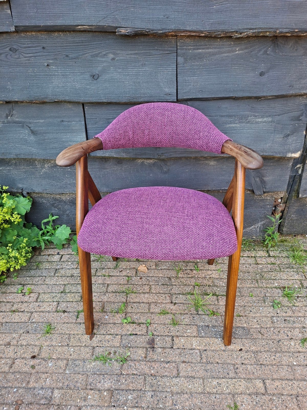Vintage stoel, Cohorn, stoel, vintage, reak, Gebruikt, Bruin, Ophalen of Verzenden
