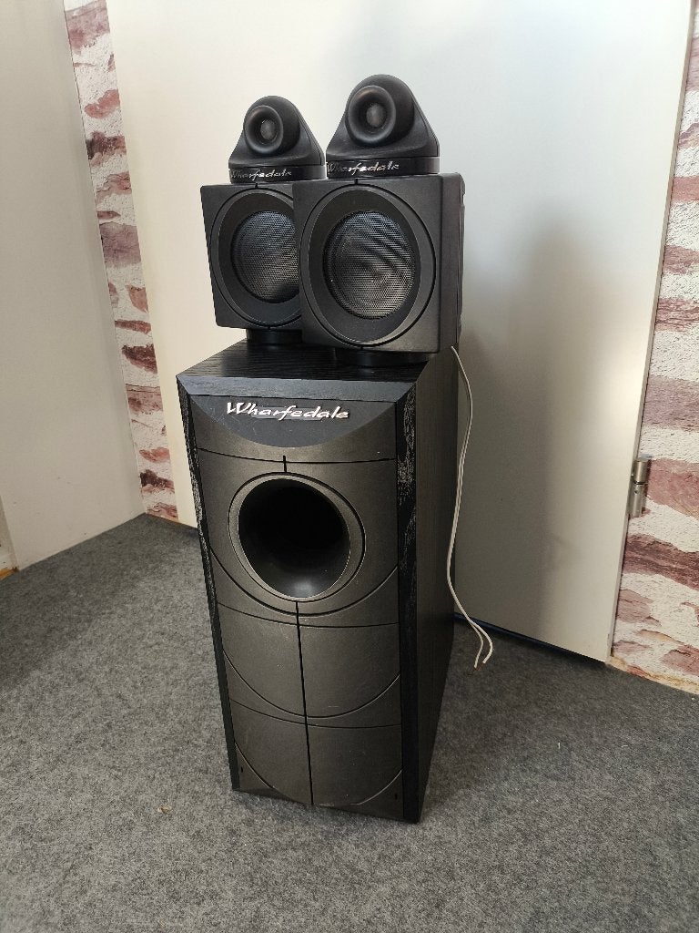 Wharfedale Modus Sub-Bass + Modus Cube speakers (100W), Audio, Tv en Foto, Gebruikt, Speakerset, 60 tot 120 watt, Ophalen