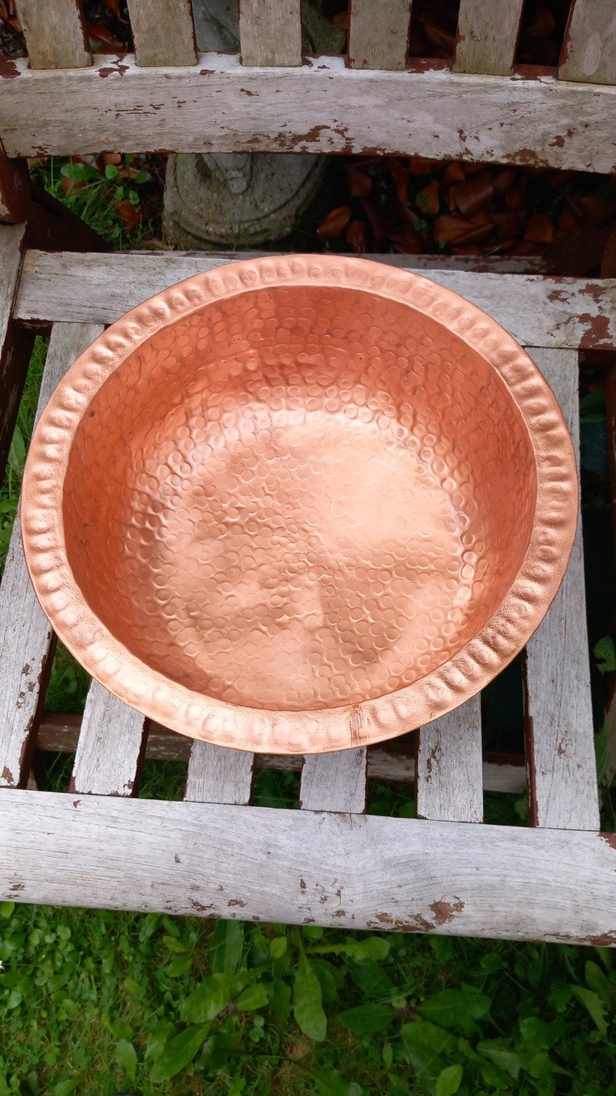 Koperen pedicurekom, Ophalen of Verzenden, Frame of Mal