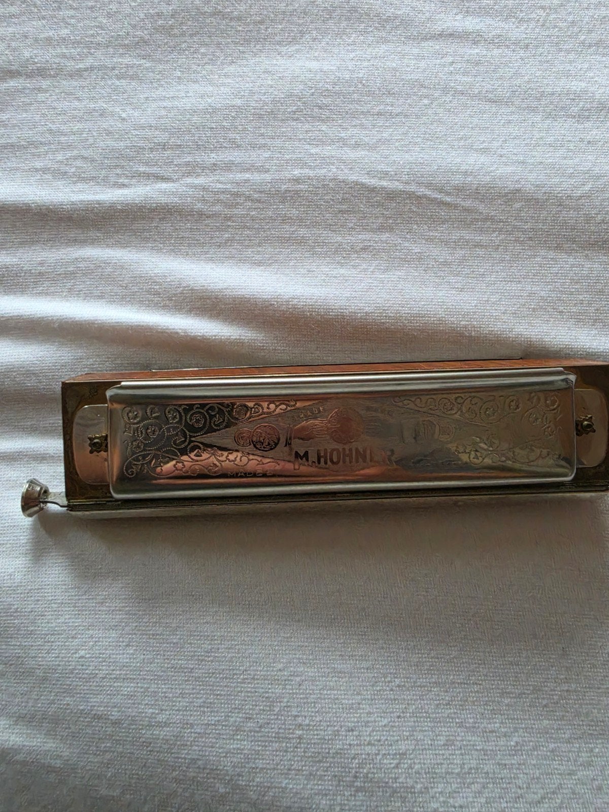 Zeldzame Pre-War Hohner Super Chromonica in C –Jaren '30/'40, Muziek en Instrumenten, Ophalen of Verzenden, Chromatisch, C-mondharmonica