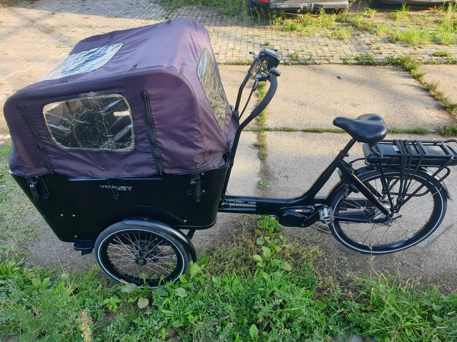 Elektrische bakfiets Vogue, Ophalen, 4 kinderen of meer