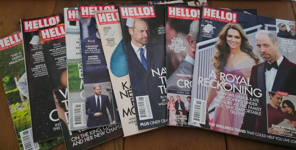 Hello! Magazine's - 2026 - Verzend ook., Ophalen, Zo goed als nieuw, Muziek, Film of Tv