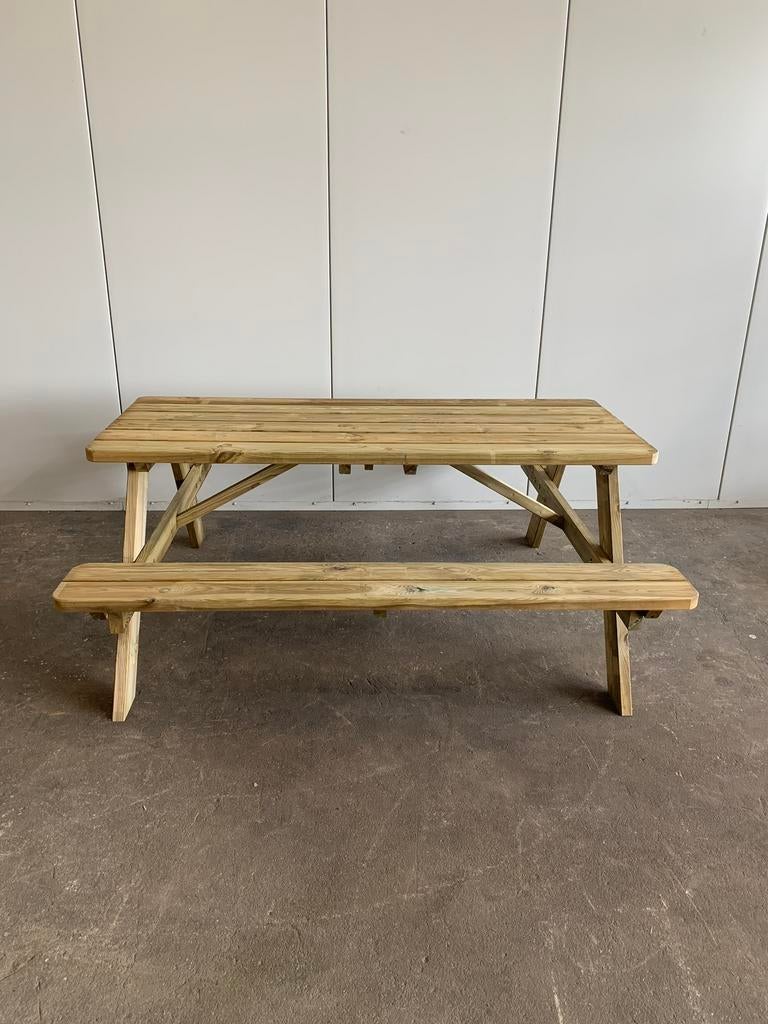 Picknicktafel 180cm / picknickbank / tuintafel, Ophalen, ., Nieuw, .