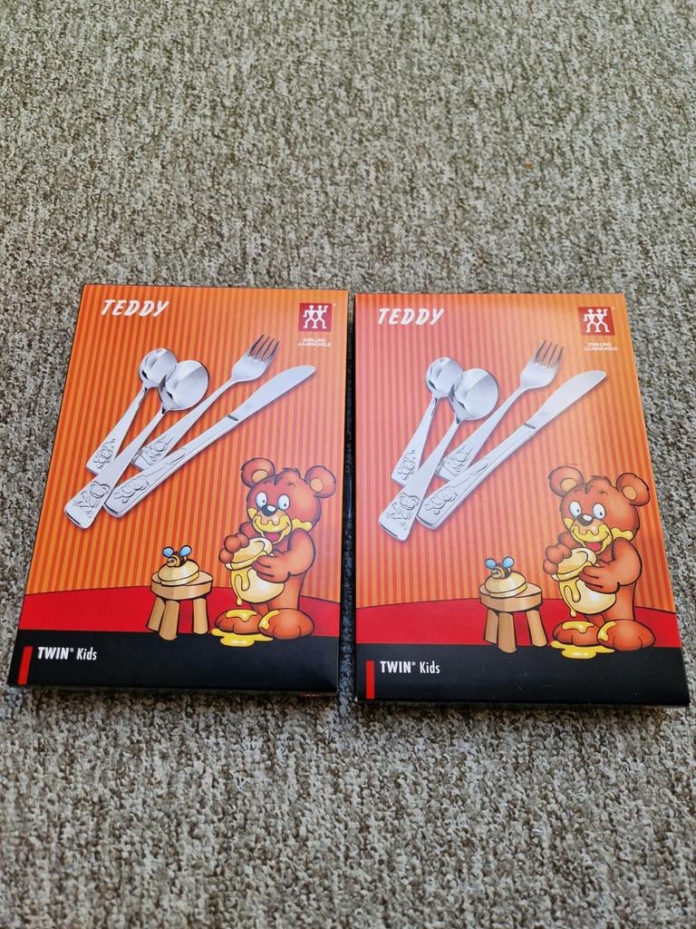 Teddy kinderbestek. Nieuw, Ophalen of Verzenden, Nieuw