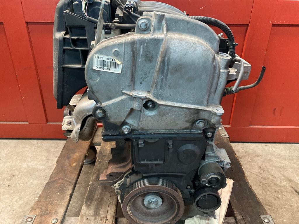 Motor Dacia Duster 1.6 BJ 2012 M-code K4MF6 km stand 91605, Ophalen, Gebruikt, Dacia