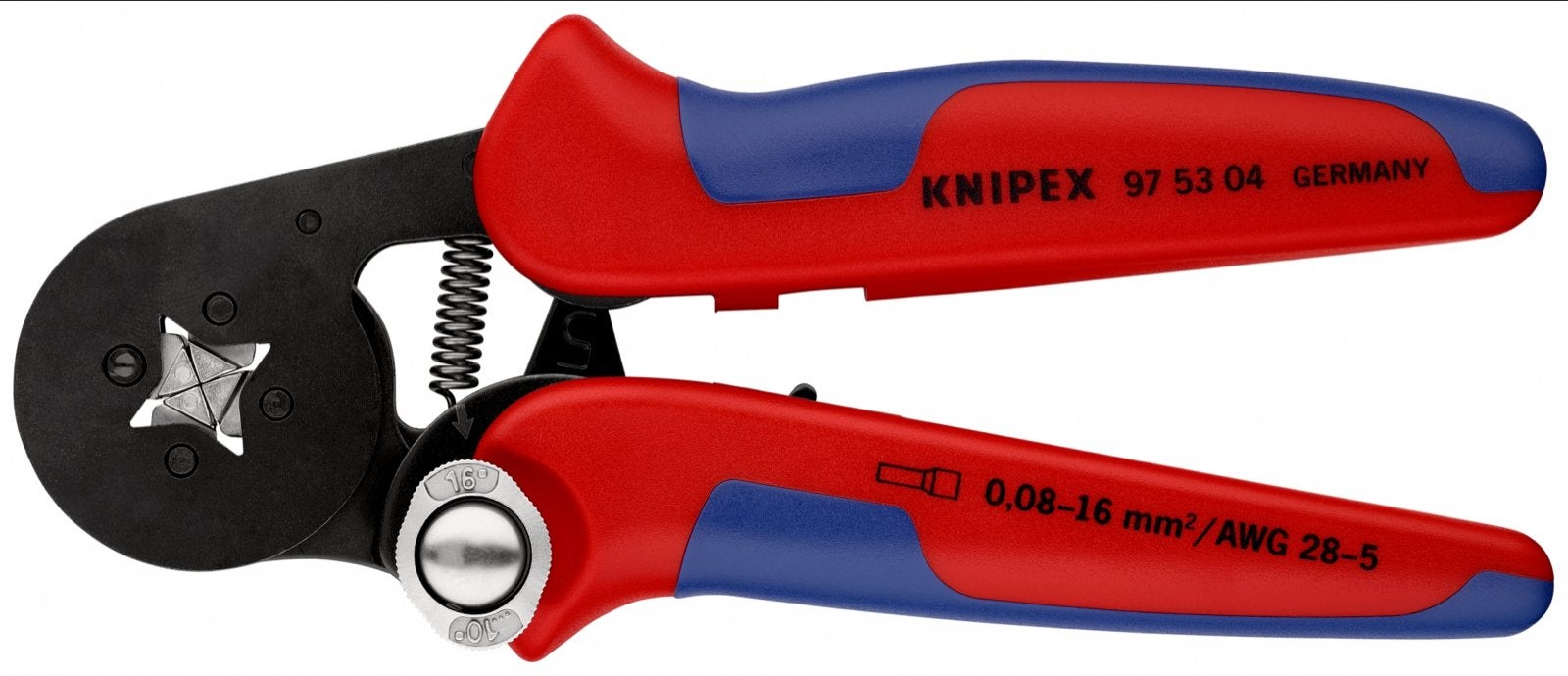 NIEUW! Knipex 97 53 04 Zelfinstellende Krimptang, Ophalen of Verzenden, Nieuw, Tang, Knipex