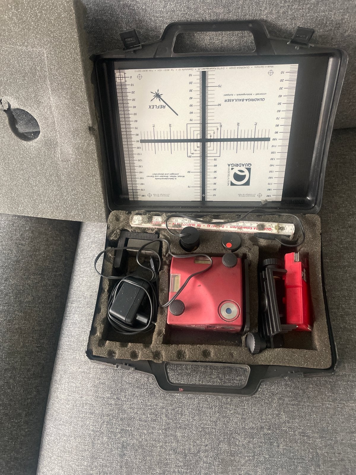 Roterende laser levendig LF2-5N in koffer, Ophalen of Verzenden, Gebruikt