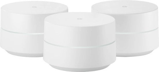 Google Nest Wifi 3-pack mesh systeem | zonder doos, Computers en Software, WiFi-versterkers, Ophalen, Zo goed als nieuw, Google Nest