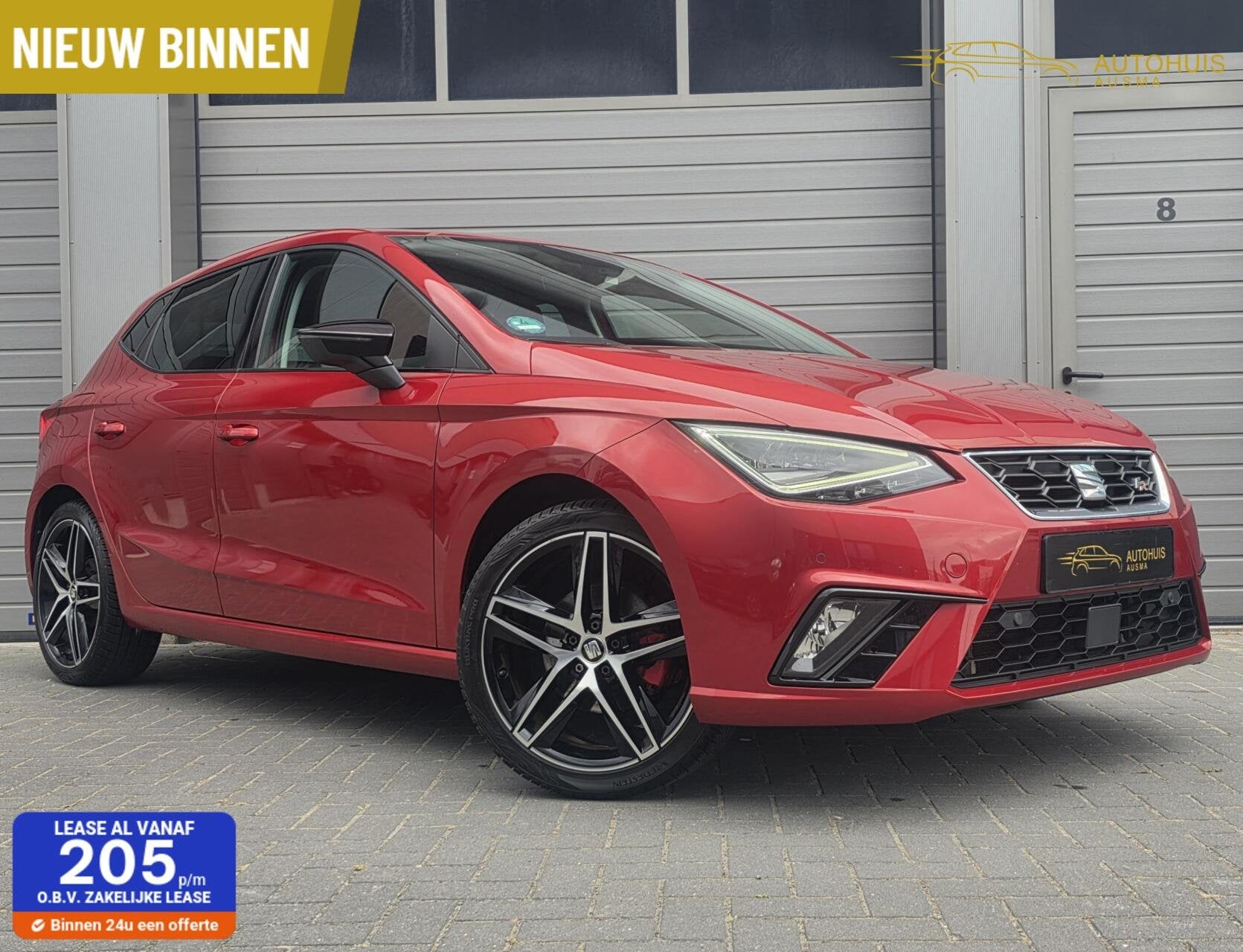 Seat Ibiza 1.0 TSI FR Alcantara/ACC/Led/Camara/Carplay/Beats, Auto's, Seat, Dealer onderhouden, Gebruikt, Met garantie (alle)