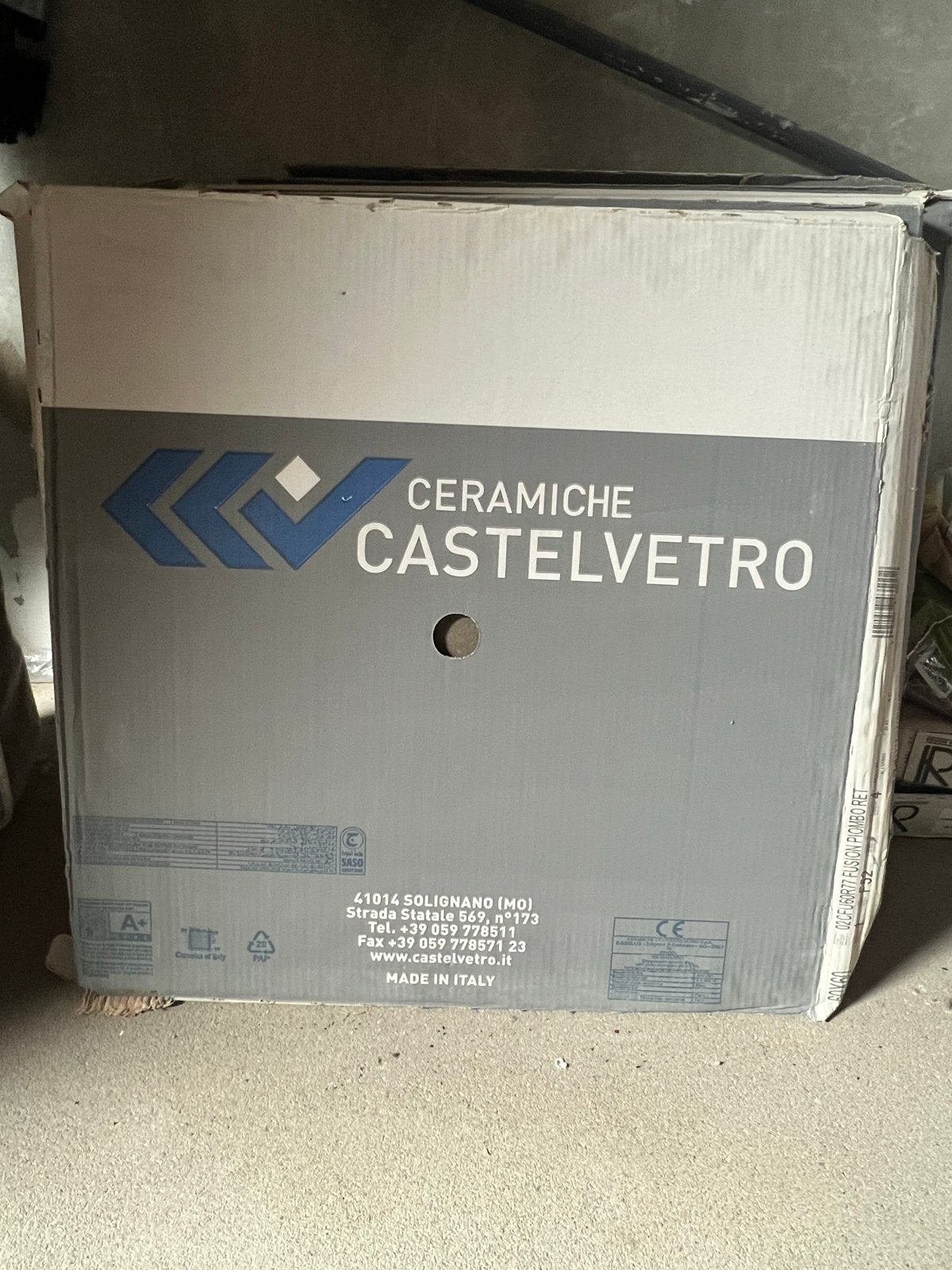 7 pakken Ceramiche tegels 60x60 cm, 10,44 m² per, Doe-het-zelf en Verbouw, Tegels, Ophalen, 60 cm of meer, 40 tot 60 cm, Keramiek
