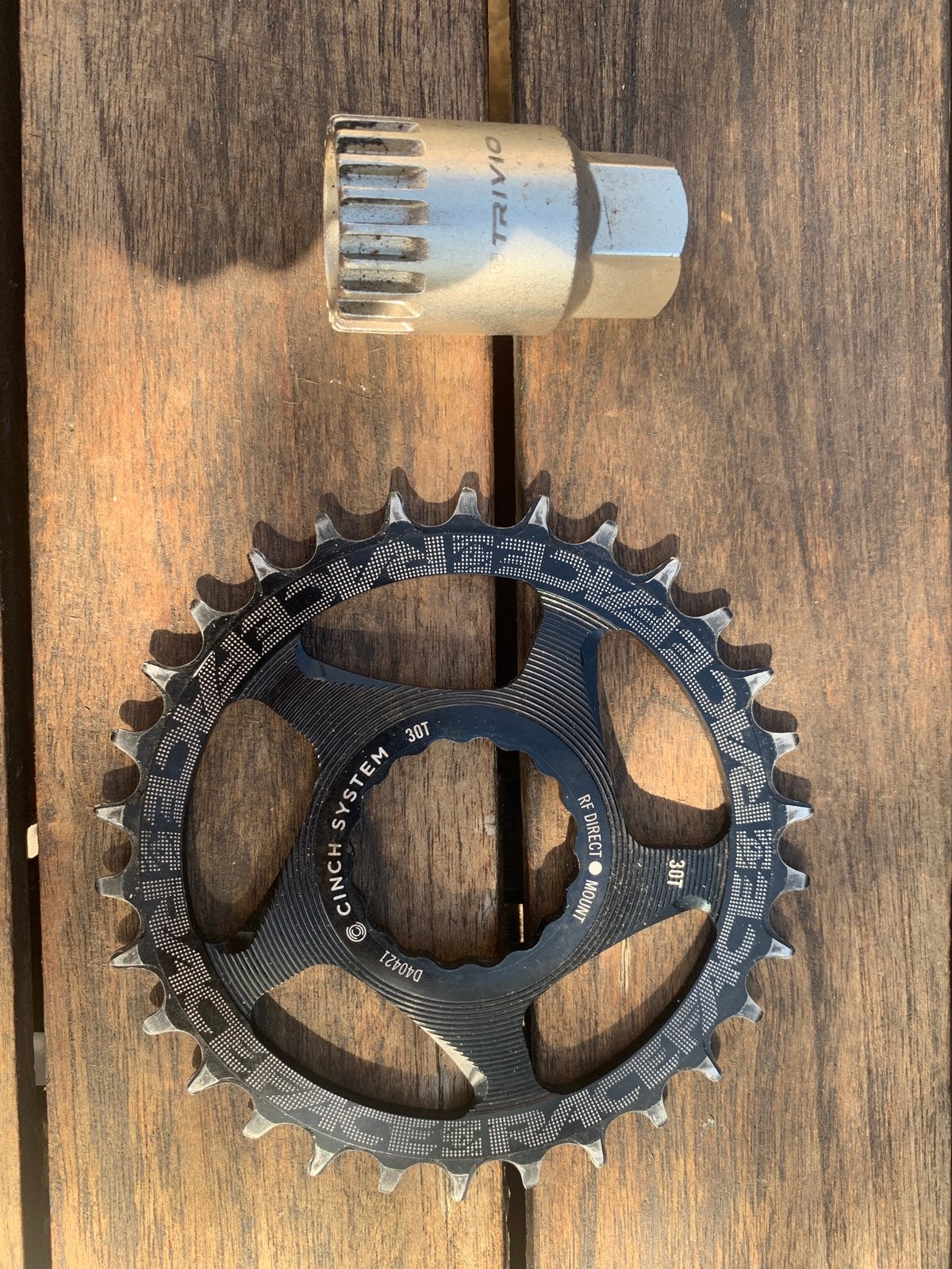 Raceface Cinch MTB voorblad - 30T, incl. tool voor montage, Ophalen of Verzenden, Zo goed als nieuw
