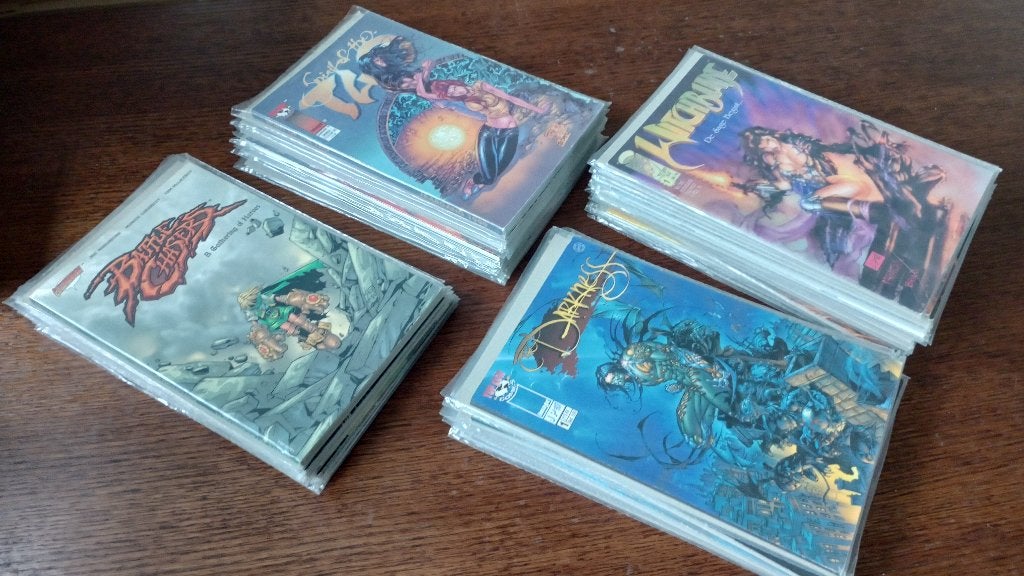 Partij Nederlandstalige Image Comics oa Darkness, Witchblade, Eén stripboek, Ophalen of Verzenden, Zo goed als nieuw