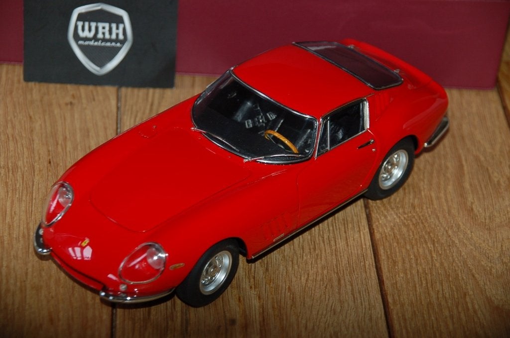 1:18 FERRARI 275 GTB rosso corsa CMC M-210 WRH, Verzenden, Zo goed als nieuw, Auto, Overige merken