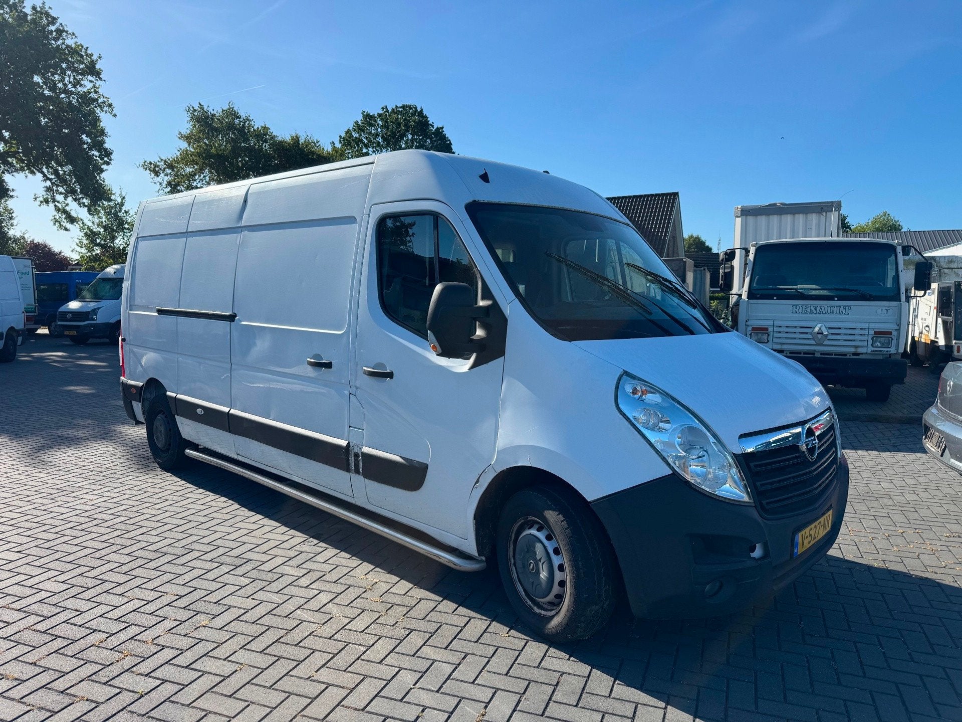 Opel Movano 2.3 CDTI L3H2 2018 airco navi 187000 km motor ti, Auto's, Stof, Gebruikt, 4 cilinders, Origineel Nederlands