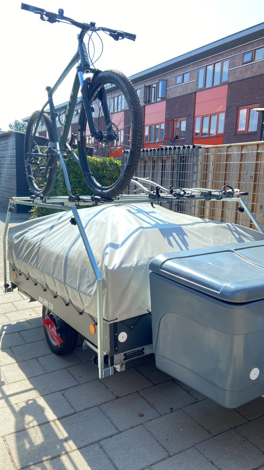 Imperiaal+fietsendragers Cabanon Malawi 2.0, Ophalen
