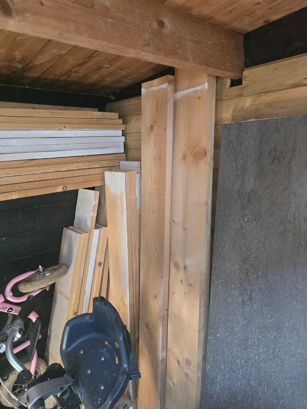 Steigerhout planken - diverse lengtes, Gebruikt, Ophalen of Verzenden, Plank, Steigerhout