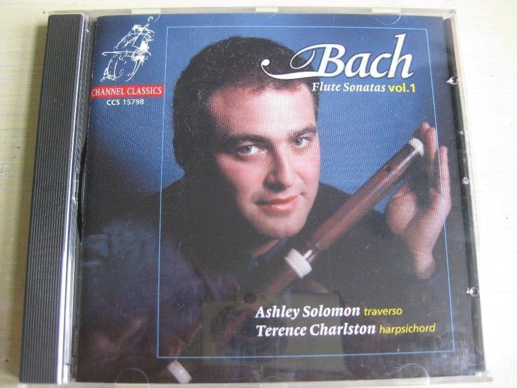 Bach: Flute Sonatas Vol.1: Solomon, Charlston, Ophalen of Verzenden, Barok, Gebruikt, Kamermuziek