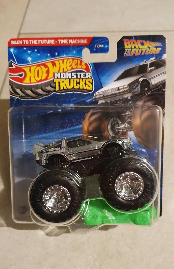Hot Wheels Delorean Back to the Future Monster Truck, Ophalen of Verzenden, Nieuw, Auto