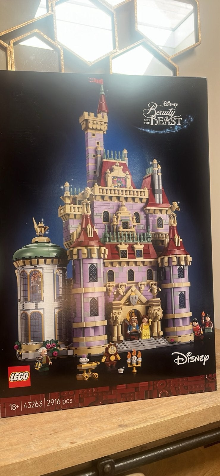 LEGO BELLE EN BEEST KASTEEL, Ophalen, Zo goed als nieuw