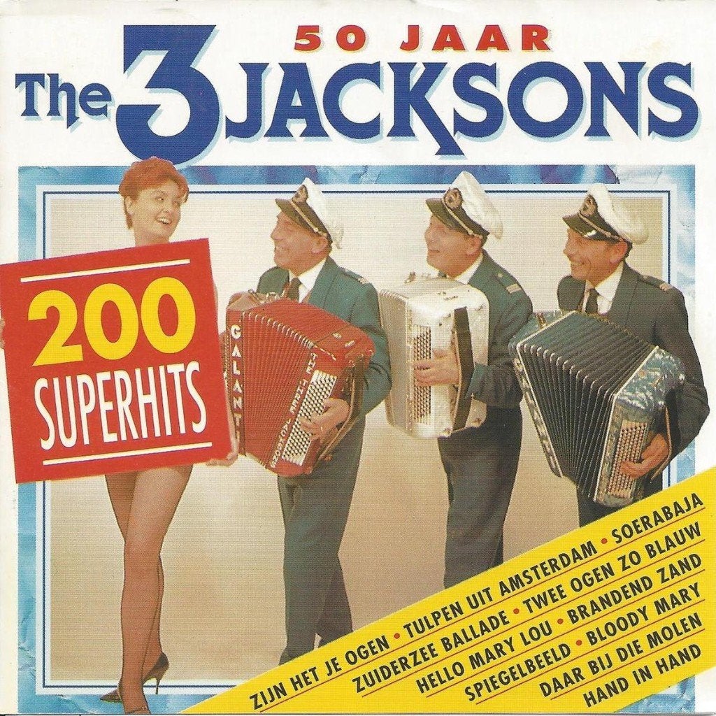 The 3 Jacksons 50 Jaar Originele 3CD Box, Ophalen of Verzenden, Nieuw in verpakking