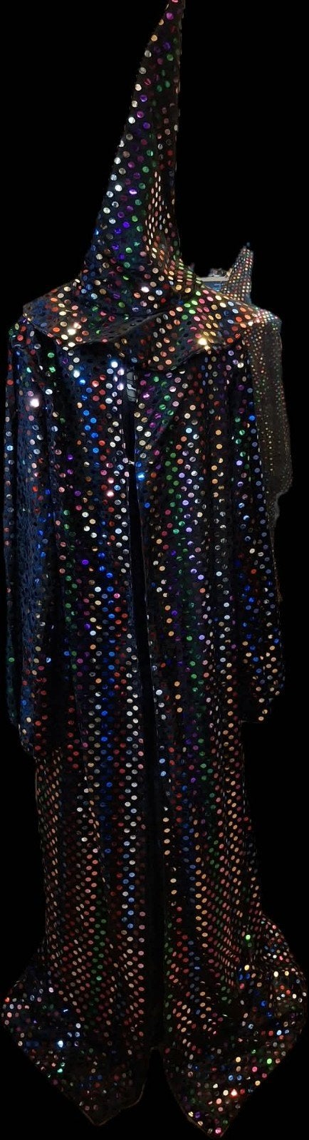 Halloween Tovenaars Cape Maat 50-52 met Binnenzakk, Maat 52/54 (L), Ophalen of Verzenden, Halloween, Kleding