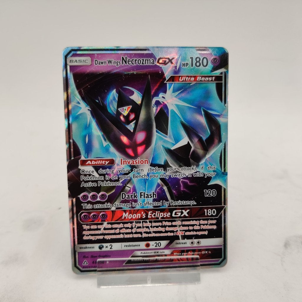 Pokemon Dawn Wings Necrozma GX (UPR 63) nu voor €9.99, Ophalen of Verzenden, Zo goed als nieuw