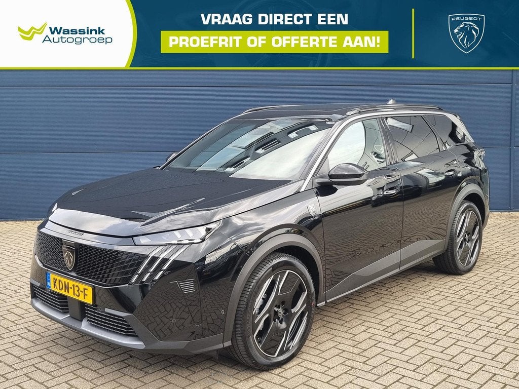 Peugeot 5008 1.6 Plug-in Hybrid 225pk e-DCS7 GT Exclusive |, Auto's, Peugeot, Automaat, Gebruikt, 4 cilinders, Leder