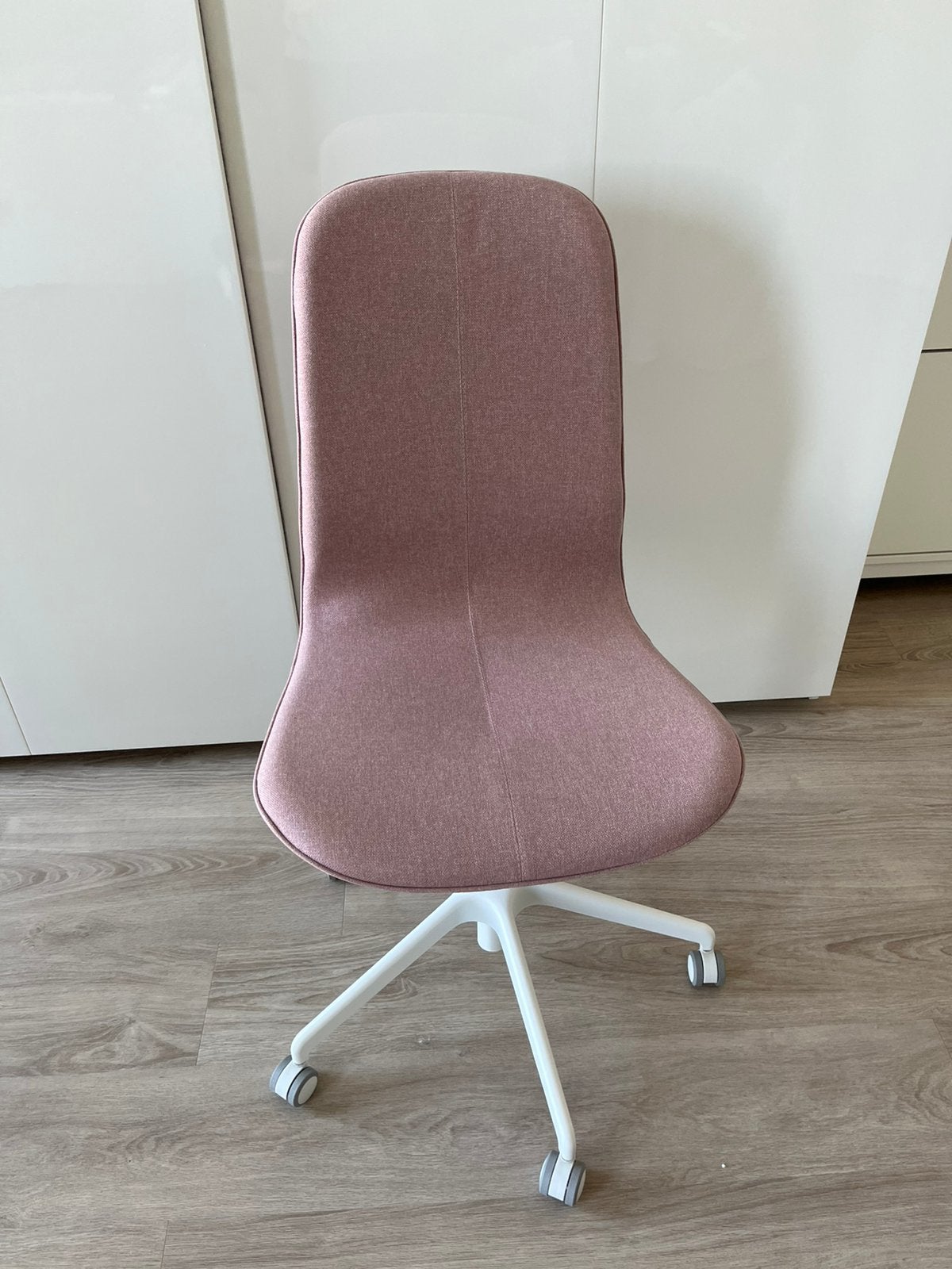 Bureaustoel, Huis en Inrichting, Bureaustoelen, Ophalen, Zo goed als nieuw, Roze, Bureaustoel