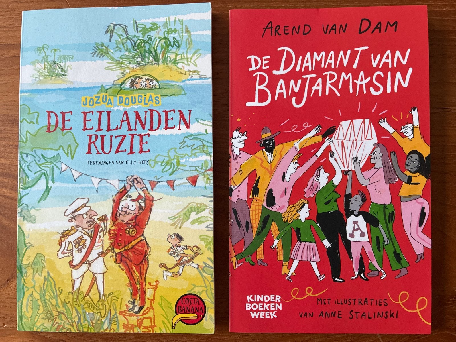 De Eilandenruzie & De Diamant van Banjarmasi, Boeken, Ophalen of Verzenden, Zo goed als nieuw