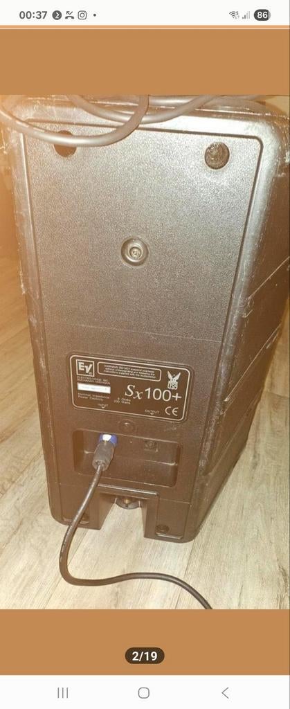 Electrovoice  speakers, Gebruikt, Overige typen, 120 watt of meer, Ophalen