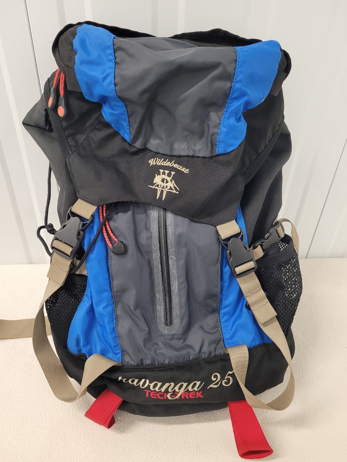 Wildebeast Kavanga 25 Trekking rugzak zwart/Blauw, Sieraden, Tassen en Uiterlijk, 25 tot 40 cm, Ophalen of Verzenden, Zo goed als nieuw