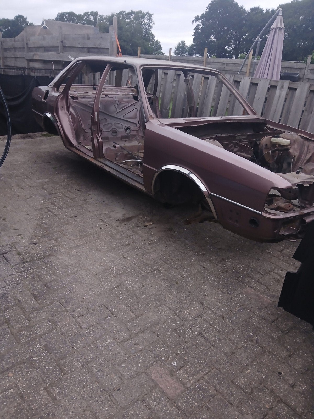 Audi 80 B2 Carrosserie, Ophalen, Audi, Spatbord