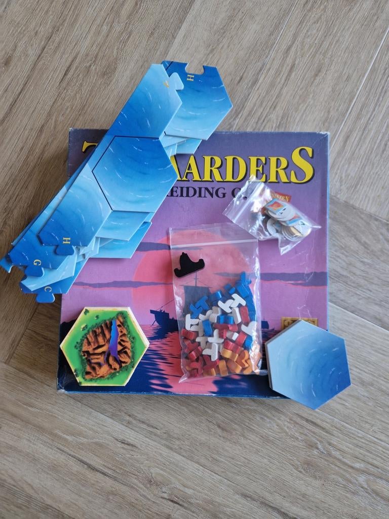 De Zeevaarders uitbreiding op Kolonisten (origineel hout), Vijf spelers of meer, Ophalen of Verzenden, Zo goed als nieuw, 999 Games