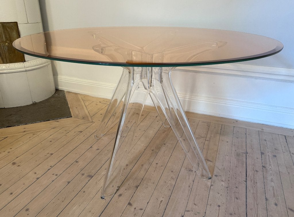 KARTELL SIR GIO ROUND PINK TABLE, Huis en Inrichting, Tafels | Eettafels, Ophalen, Rond, Vijf personen of meer, 100 tot 150 cm