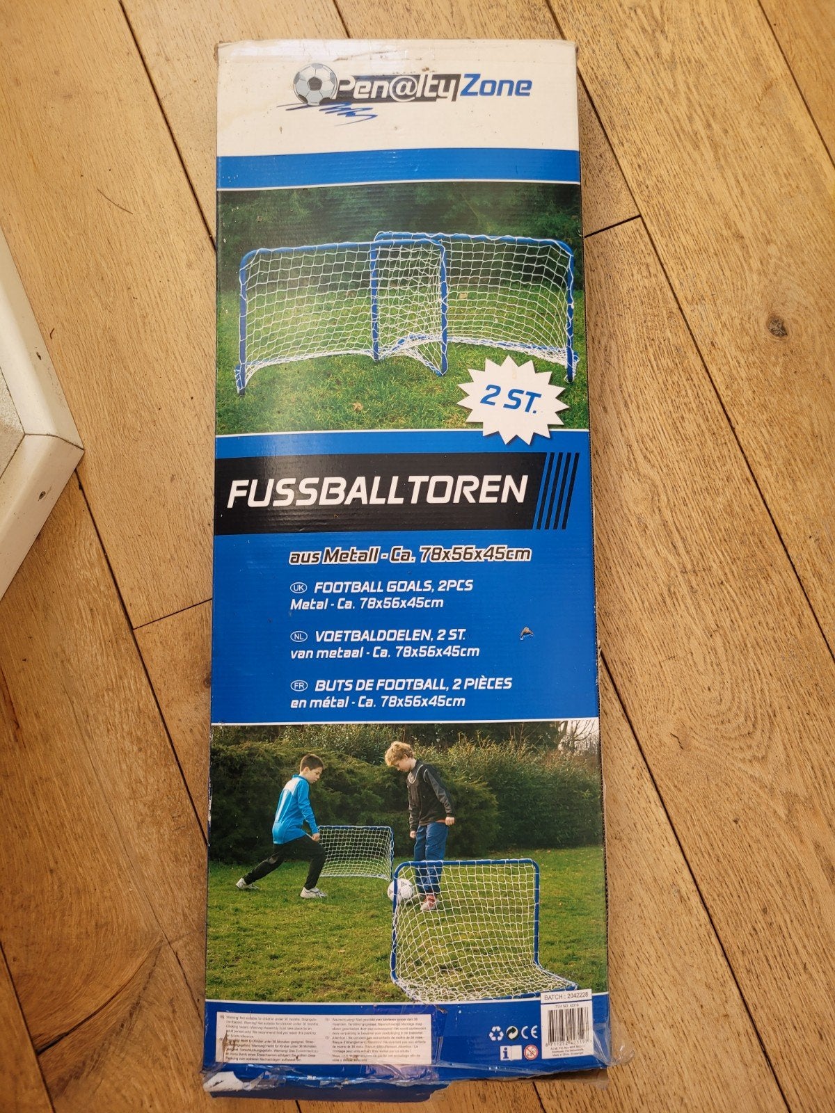 t.e.a.b. Voetbal goals 2 stuks, Groter dan maat XL, Ophalen, Zo goed als nieuw, Overige typen