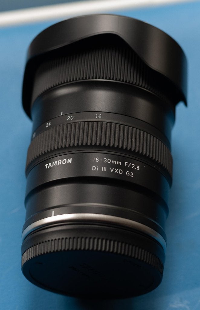 Tamron 16-30mm F/2.8 Di III VXD G2 Lens, Ophalen, Nikon Z-mount, Groothoeklens, Zo goed als nieuw