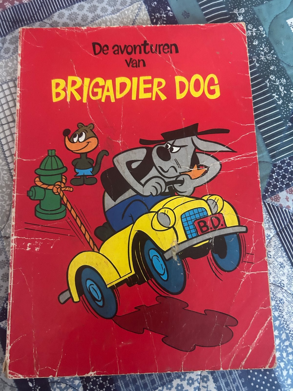 De avonturen van Brigadier Dog - Vintage stripboek, Ophalen of Verzenden, Gelezen