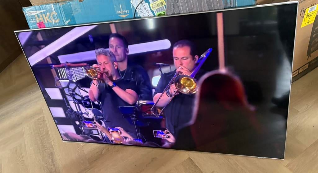 Samsung qe55qn85catxxh, Ophalen, 50 Hz, Zo goed als nieuw, Samsung