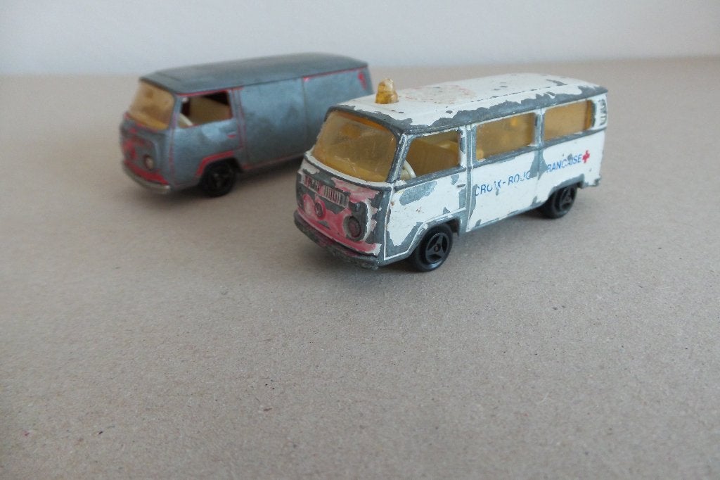 vw busjes majorette, Ophalen of Verzenden, Gebruikt, Auto, Majorette