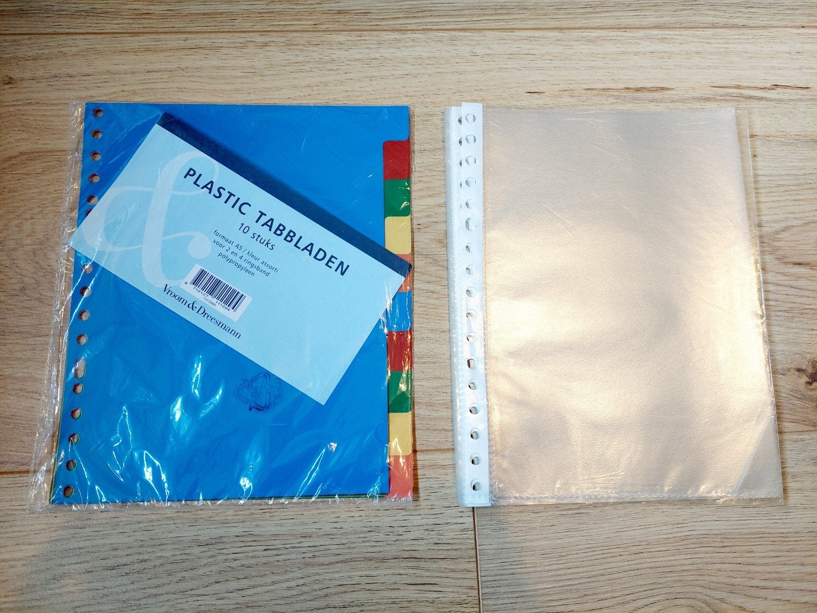 A5 tabbladen en insteekhoesjes, Ophalen of Verzenden, Zo goed als nieuw