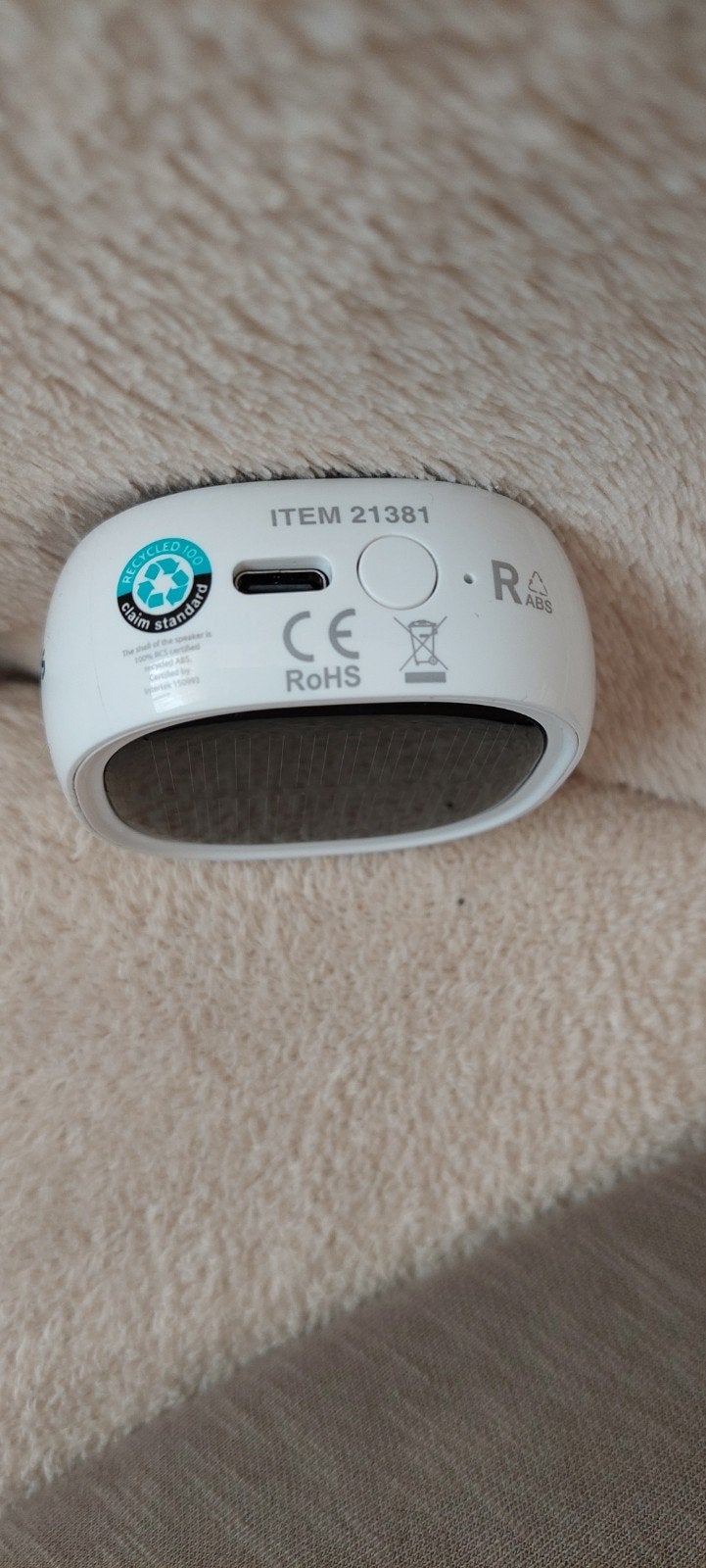 Draagbare Bluetooth Speaker met Zonnepaneel, Overige merken, Ophalen of Verzenden, Zo goed als nieuw, Draagbare speaker