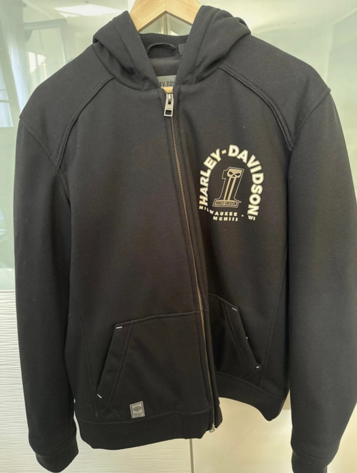 Harley Davidson Hoodie size L, Motoren, Kleding | Motorkleding, Ophalen of Verzenden, Tweedehands, Heren, Jas | textiel