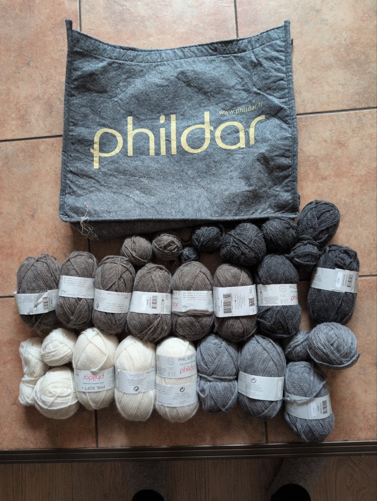 Phildar Phil Soft wolpakket, Ophalen of Verzenden, Zo goed als nieuw, Breien of Haken, Wol of Garen