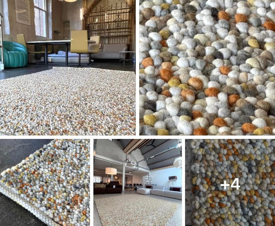 Brink en Campman Pebble Touch of Orange 250 x 280 nieuw€4600, Huis en Inrichting, Stoffering | Tapijten en Kleden, Ophalen, Zo goed als nieuw