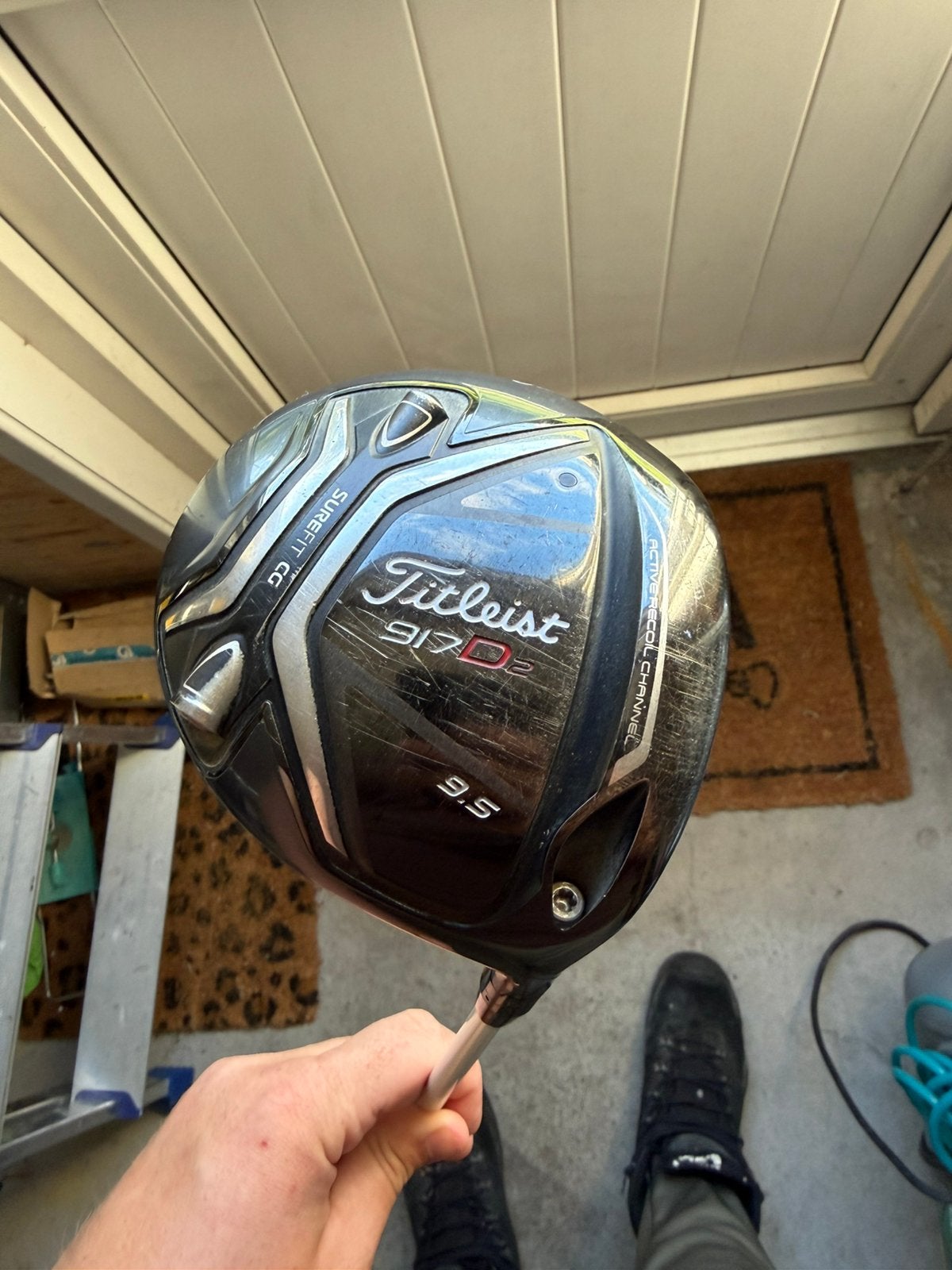 Titleist 917D2 9,5 graden stiff, Sport en Fitness, Golf, Ophalen of Verzenden, Zo goed als nieuw, Club, Overige merken