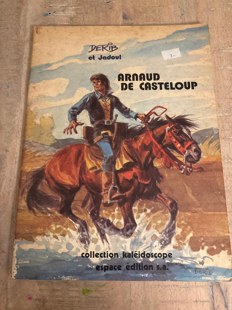 Arnaud de Casteloup - Derib et Jadoul stripboek, Boeken, Stripboeken, Eén stripboek, Ophalen of Verzenden, Gelezen